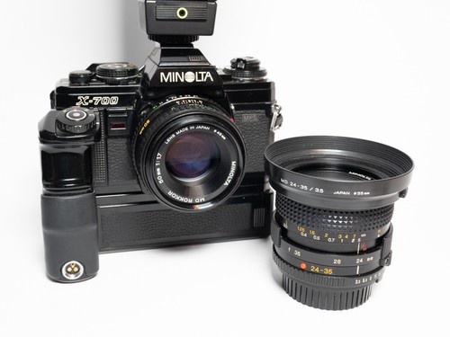 Set fotocamera analogica