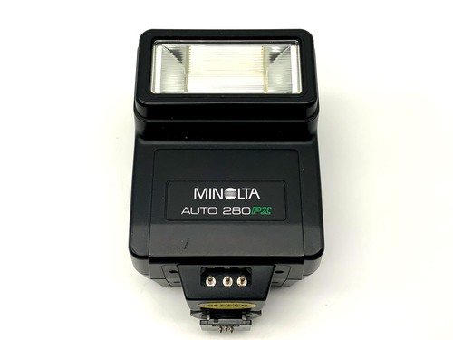 Flash minolta auto 280 per - auto,