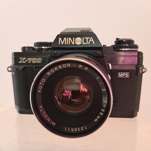 Minolta 700 reflex - x‐700, +