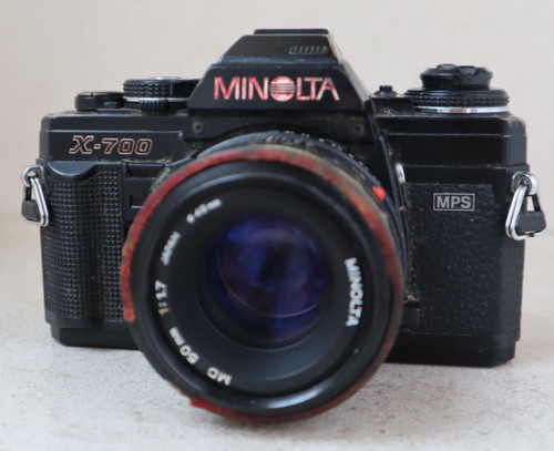Fotocamera reflex minolta - reflex,