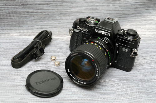 Minolta 700 con tokia x - tokia, at-x