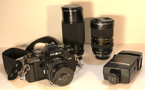 Minolta 700 35mm slr camera - minolta,
