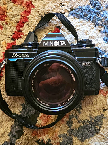 Minolta 700 mps fotocamera - minolta, x-700
